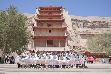 絲路花雨大漠敦煌 綿津環(huán)保2023青甘環(huán)線團(tuán)建之旅(圖10)